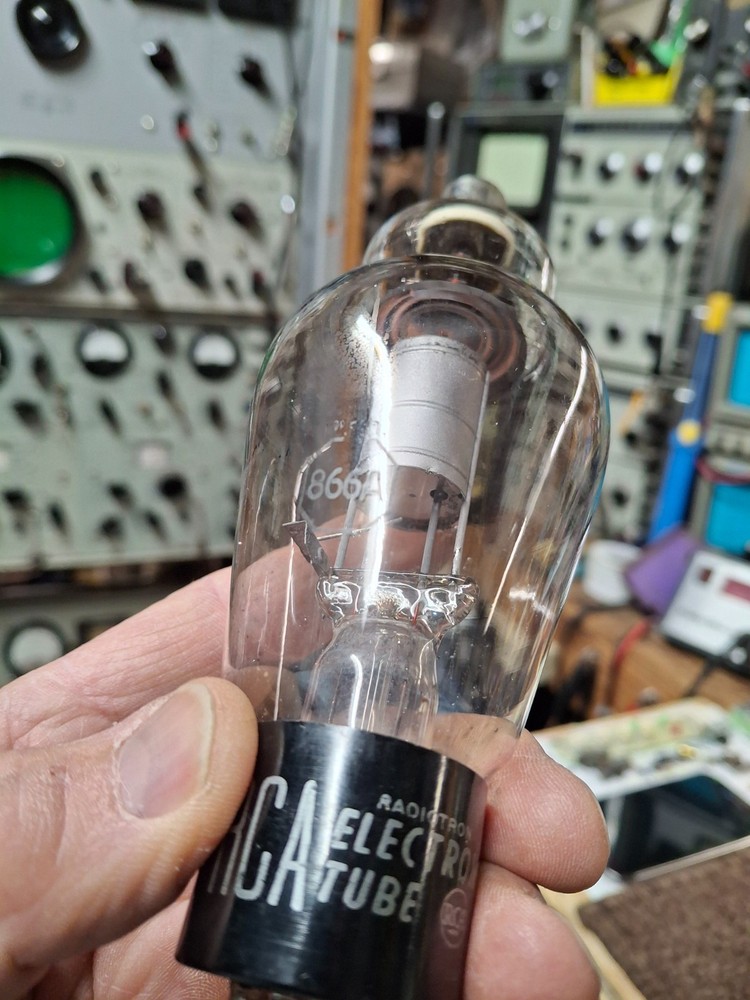 866 Rectifier Tubes, tested under load, good condition. See Description