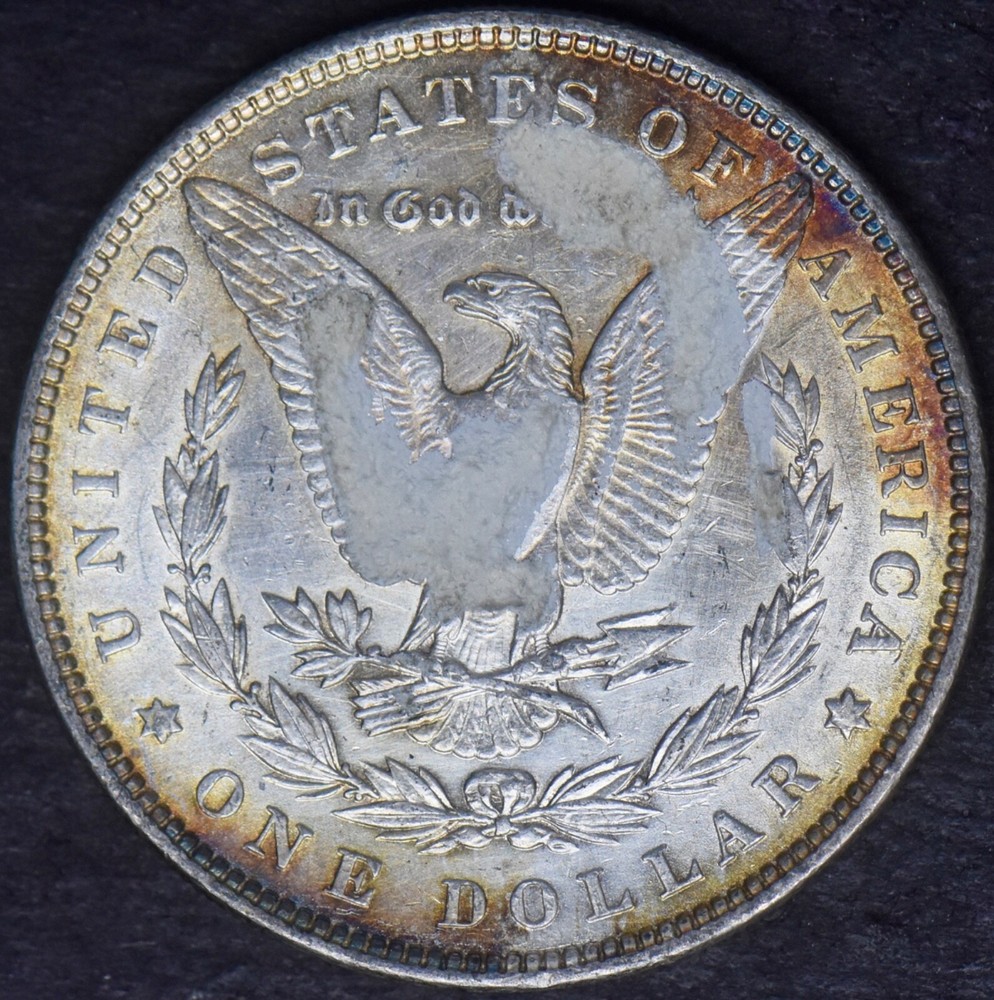 1883 Morgan Silver Dollar Toned - ✪COINGIANTS✪