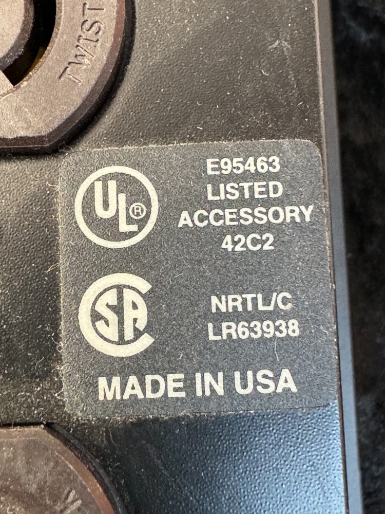 APC Mxa107 Surge Suppressor 9-outlet Tested Working