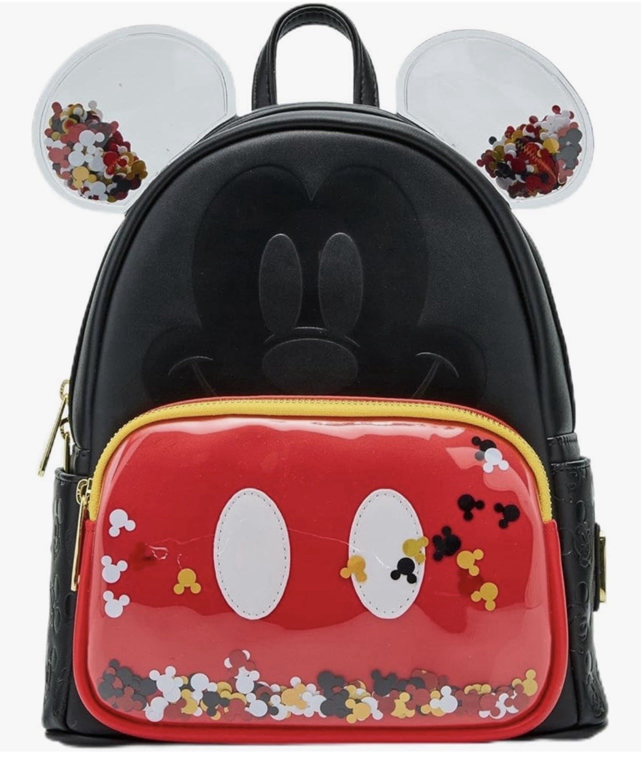 Loungefly Disney Mickey Mouse Confetti Ears Mini Backpack - BoxLunch Exclusive