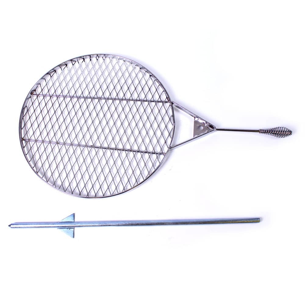 Amish-Made Fire Pit with Grill Attachment