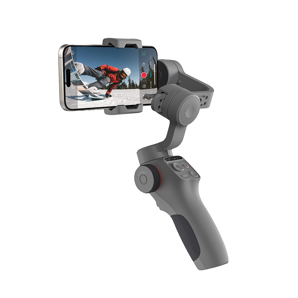 TOALLIN 3-Axis Smartphone Gimbal Stabilizer with AI Tracking for iPhone/Android