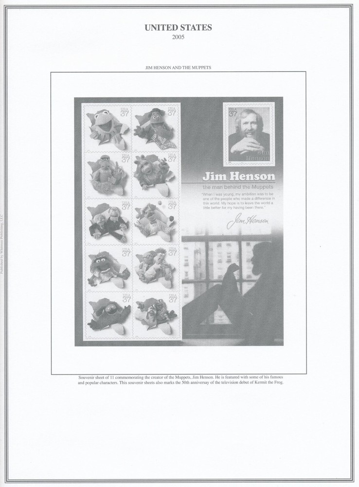 HE Harris USA LIBERTY 1 ALBUM Part B 1995 - 2006 TRADITIONAL BINDER & PAGES