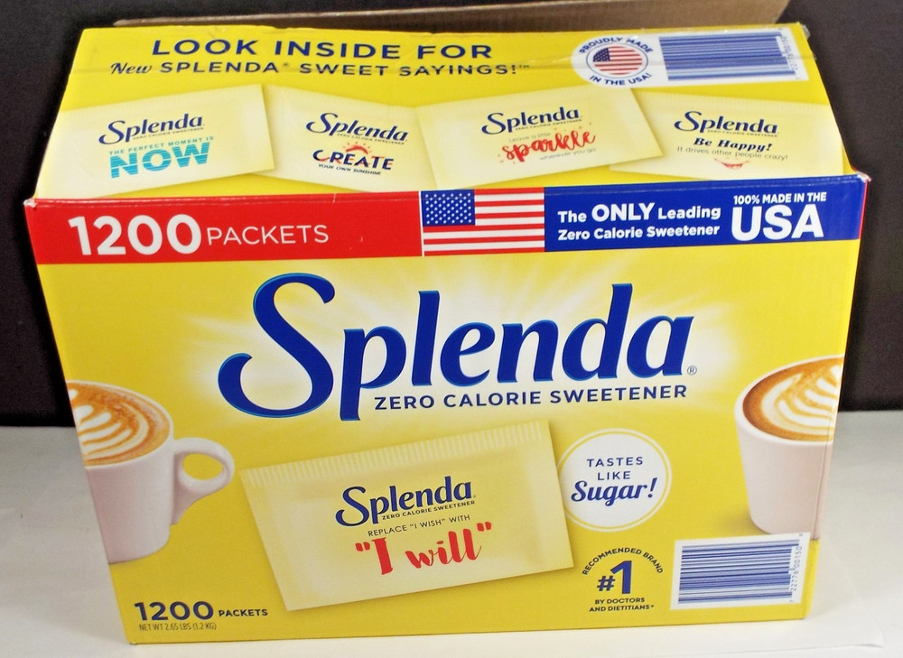 Partial Box SPLENDA Zero Calorie Sweetener Packets (750 ct.)