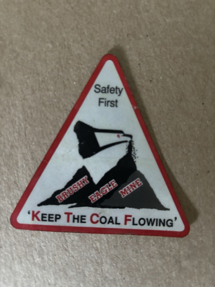 coal mining stickers nice older coal company