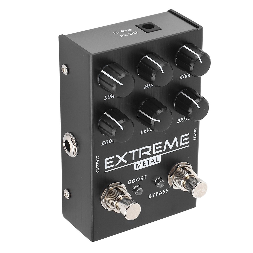 Guitar Distortion Effect Synthesizer Pedal Multiple Modes Adjustable Electric