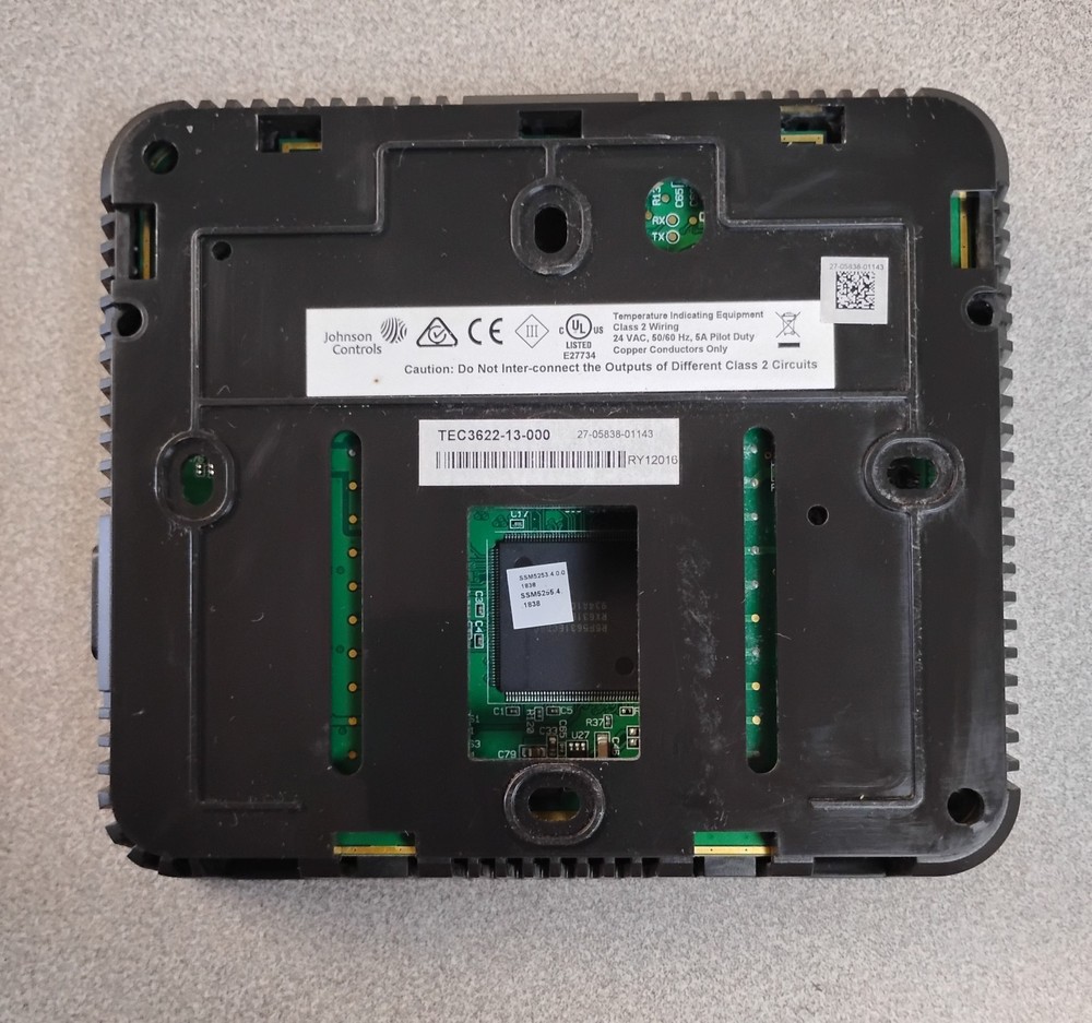 Johnson Controls Programmable Thermostat TEC 3622-13-000