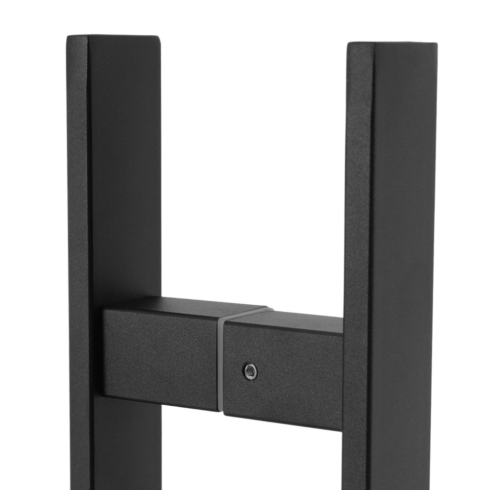 Stainless Steel Double Sided Push Pull Door Handle, H-shaped Door Pull Handle