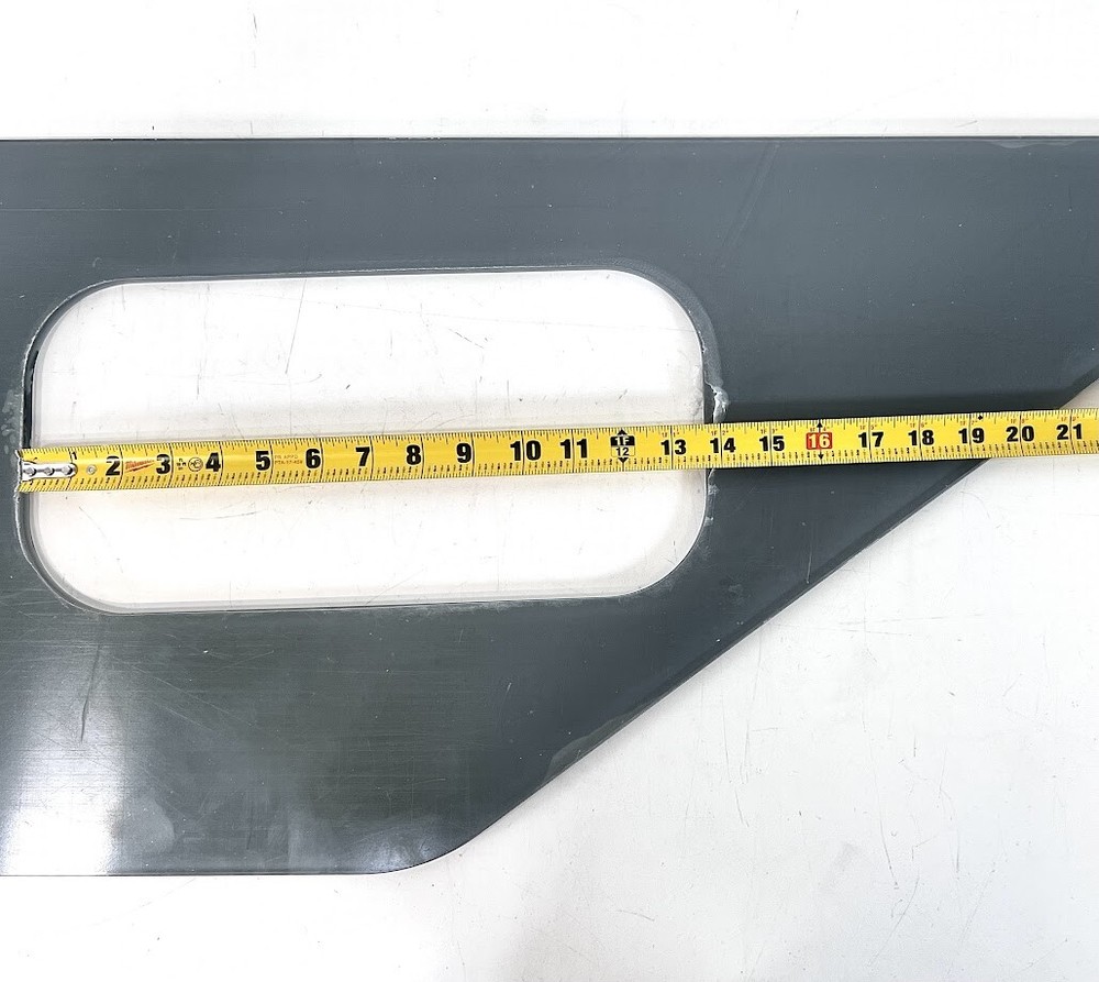 -NEW- Azimut 43 Atlantis, Left Hull Window, Plex Part, OEM