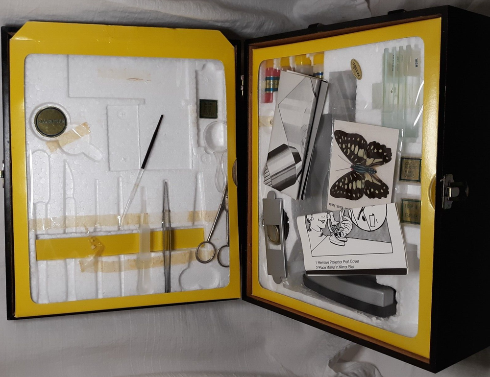 Vintage Tasco Microscope 50X - 750X with Box