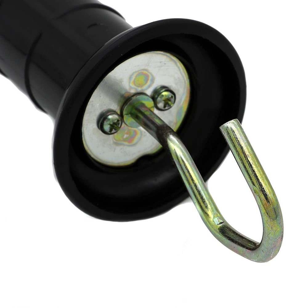 3 Pcs Plastic Electric Fence Gate Handle Insulators, with Black