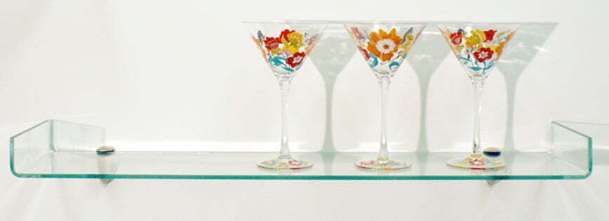 Osprey Clear Glass Shelf (8"X31.5")