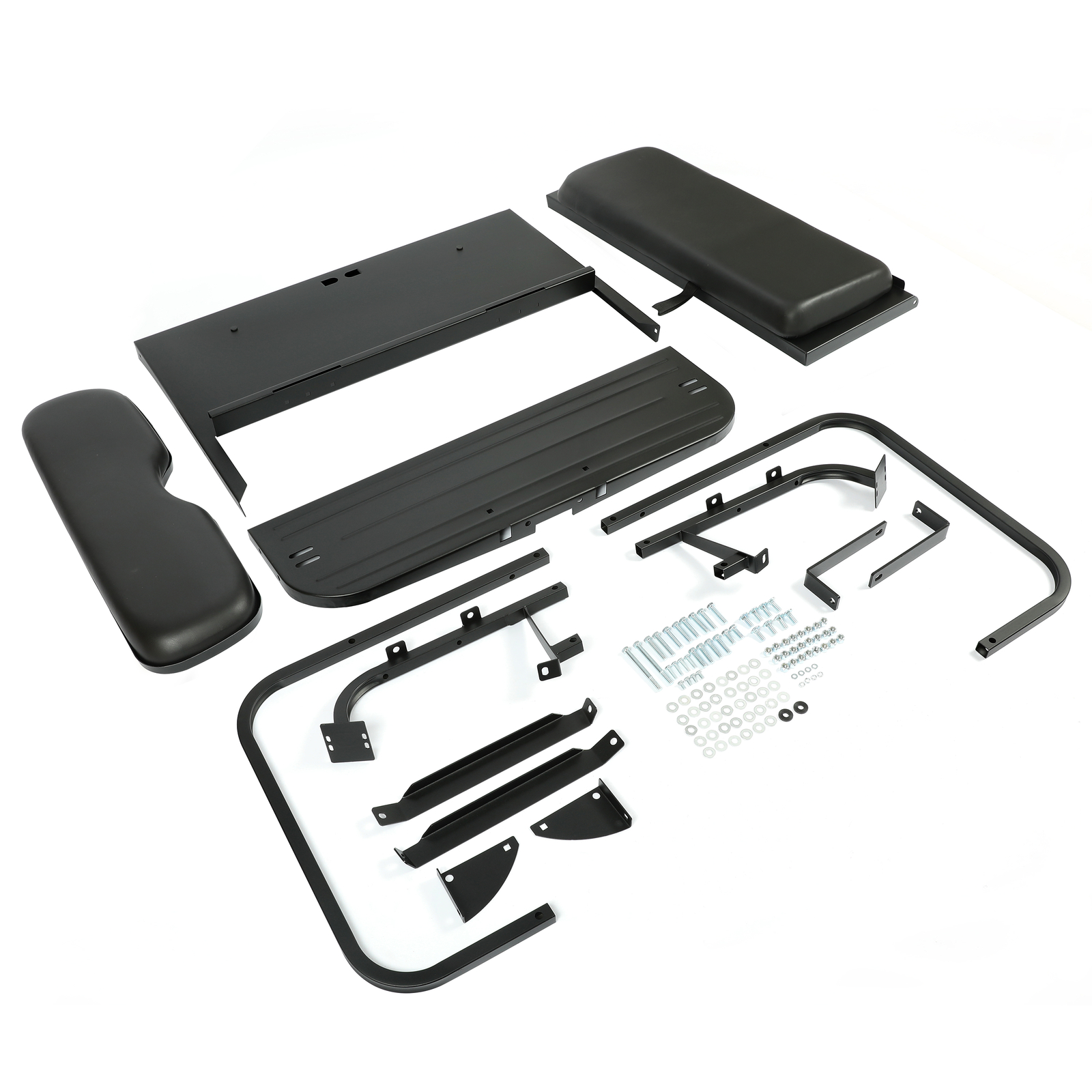 Golf Cart Flip Folding Rear Back Seat Kit For Yamaha Drive G29 2007-2016