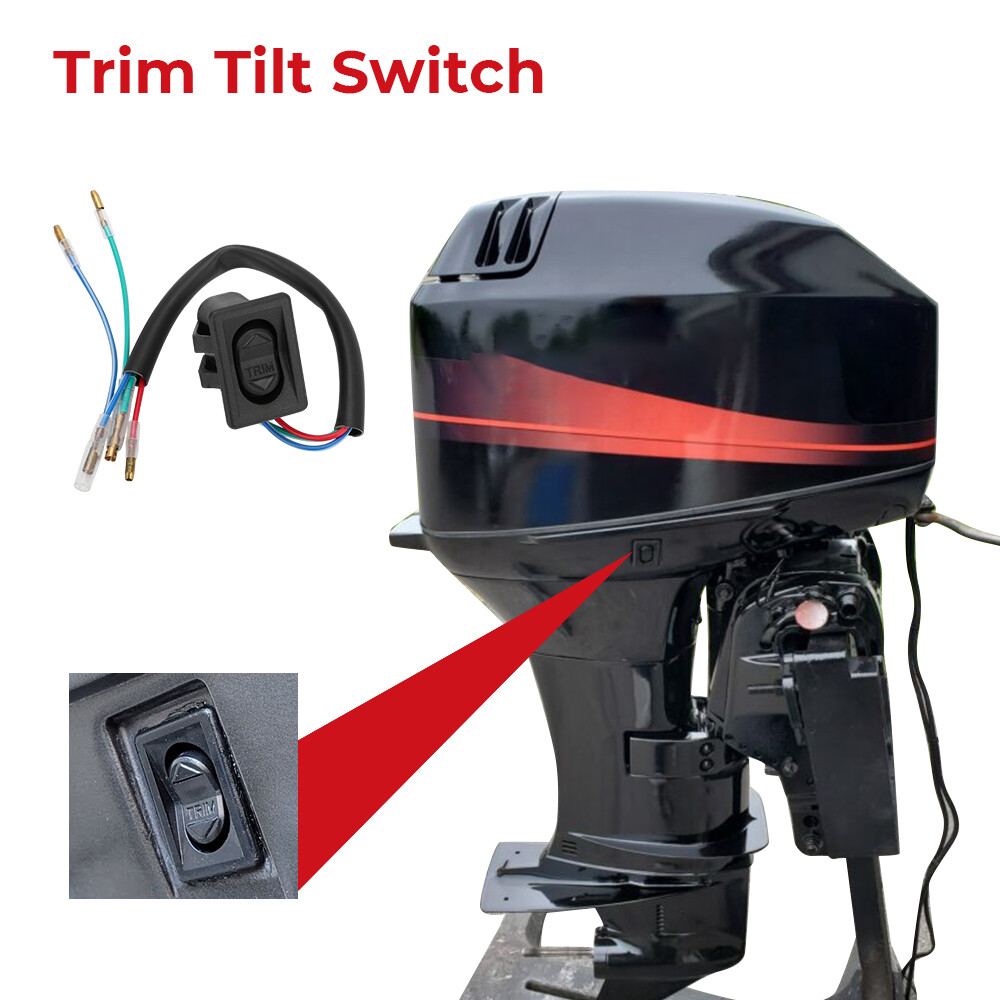 Trim Tilt Switch 87-856990 for Mercury Force Cowl Cowling Pan 30-300 HP 40-120HP