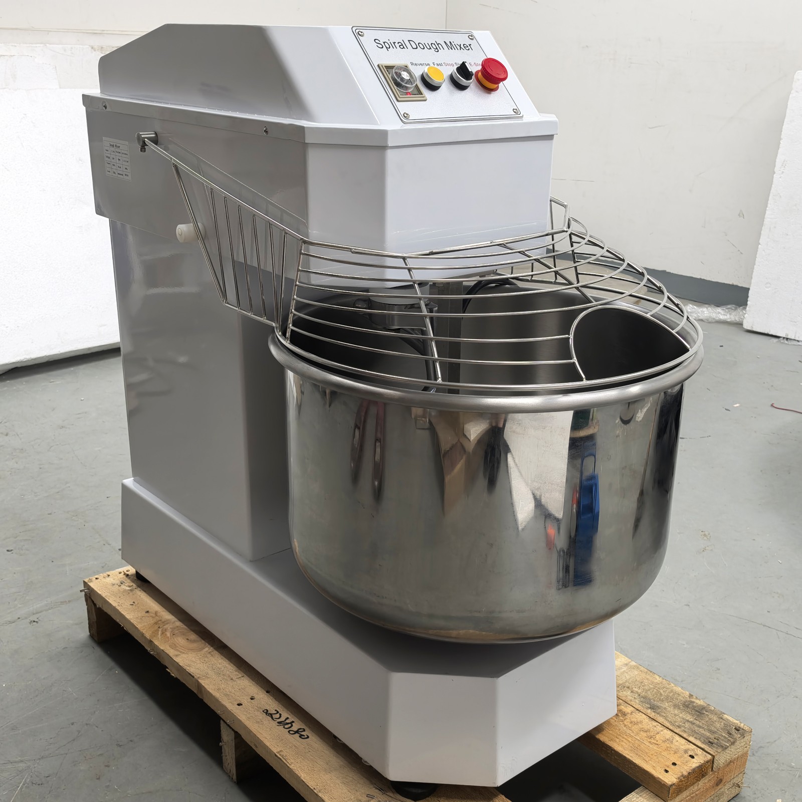220V 80L Double-acting Double-speed Dough Mixer for Bread Pizza Three-phase