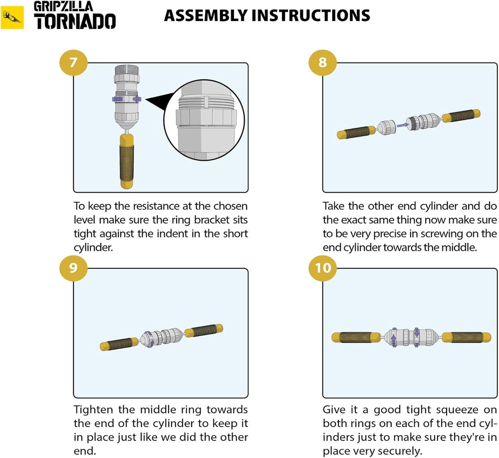 Tornado – the Absolute 3D Arm Builder | Upper Body Exercise Equipment for Chest,
