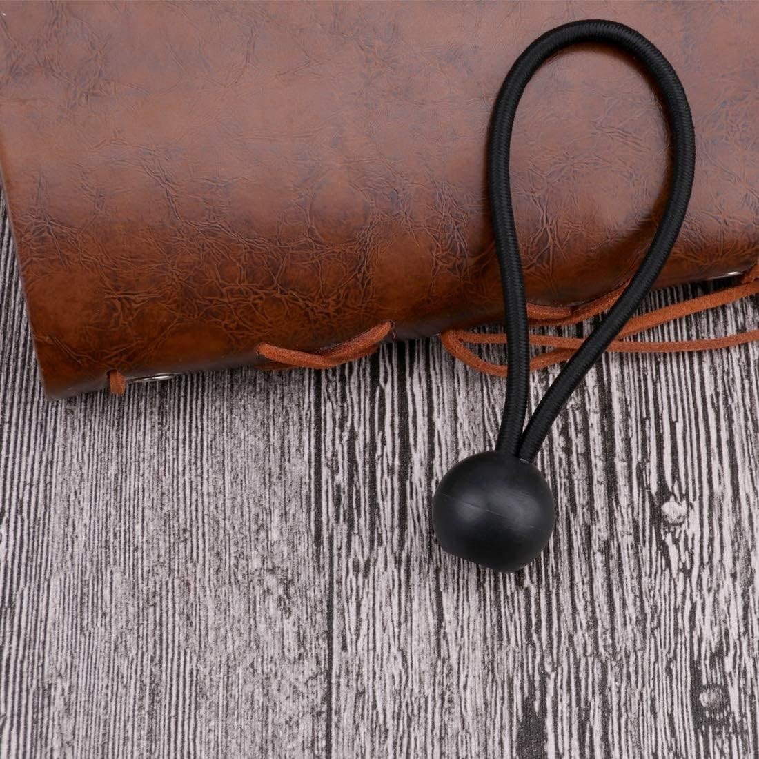 4" Inch Black Ball Bungee Bungie Cord Canopy Tarp Tie Downs Straps New Lot