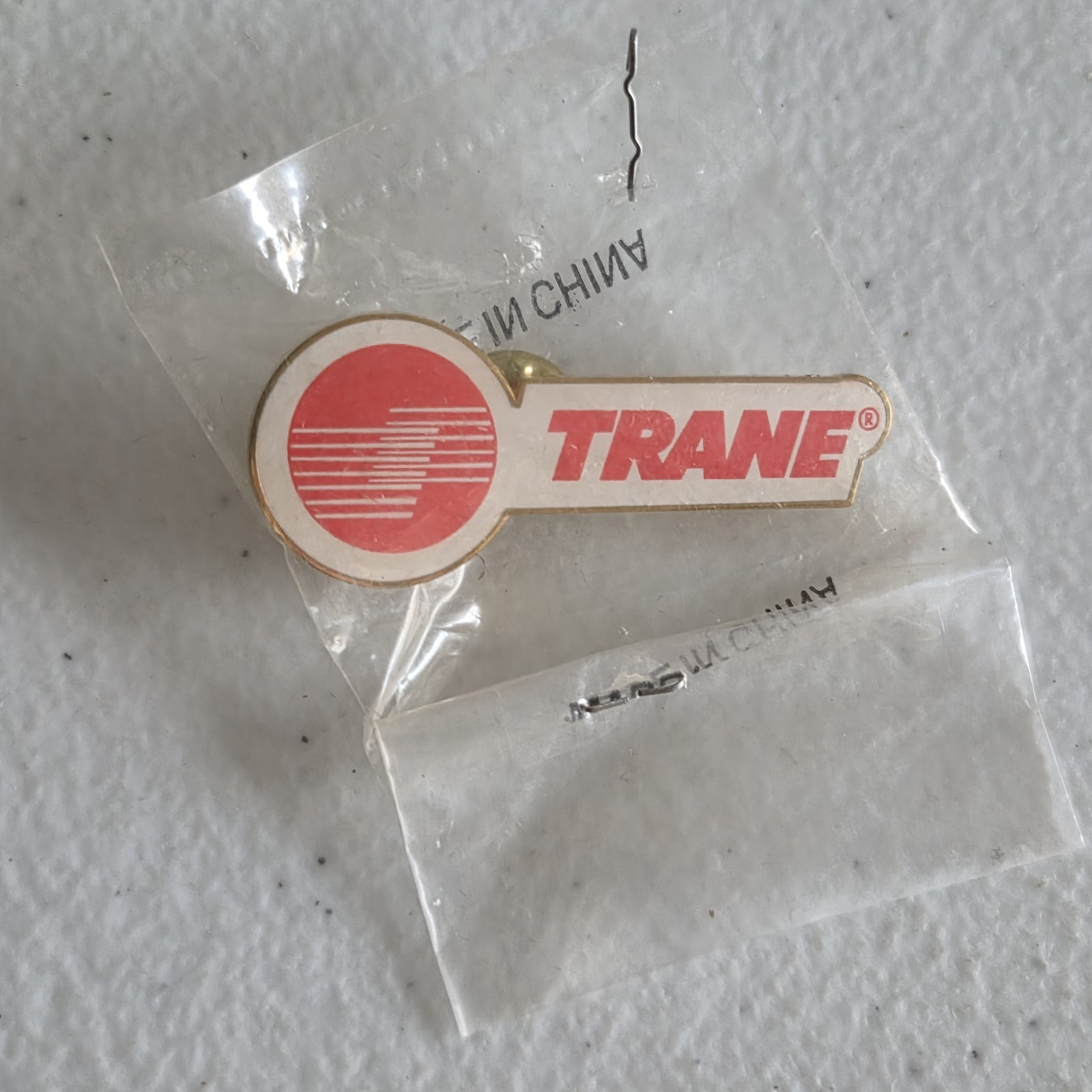 VINTAGE TRANE HVAC MANUFACTURING LAPEL PIN mt1