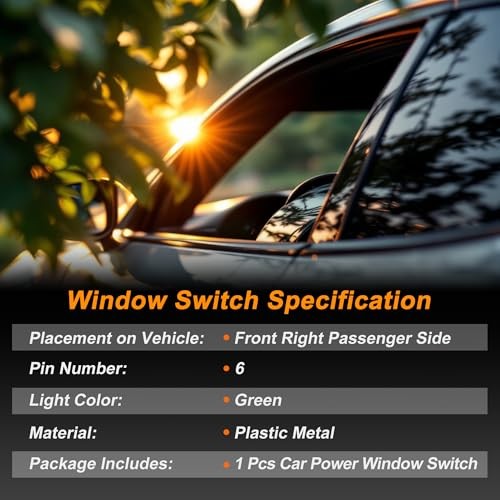Power Window Switch for Dodge Charger 2011-2014 Window Control Switch for
