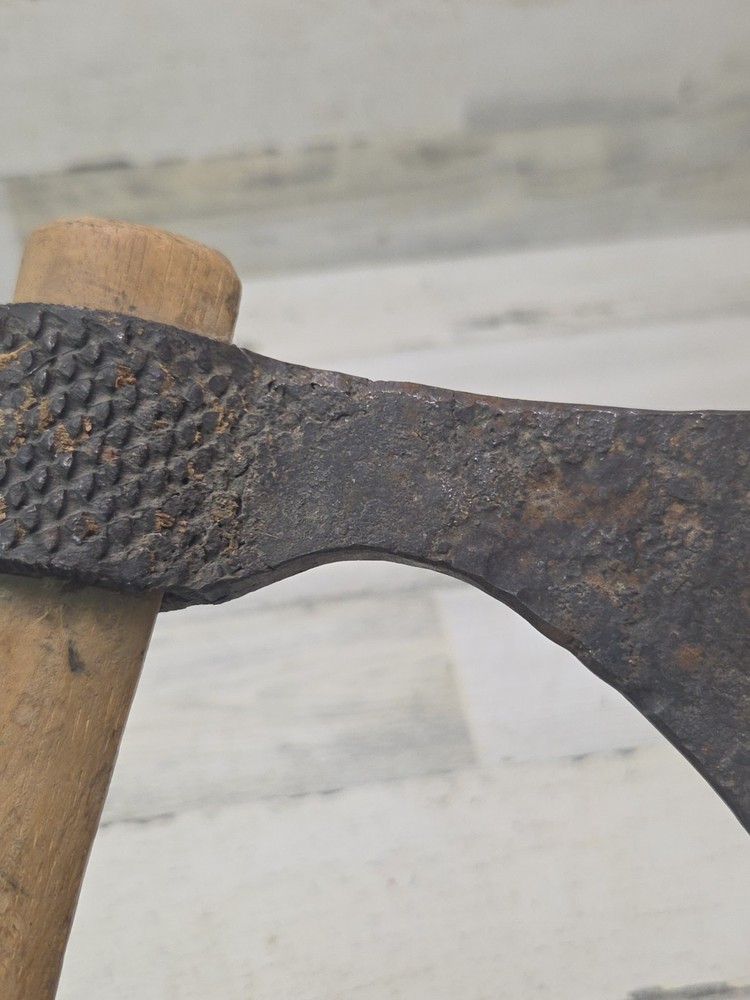 Vintage Tomahawk Made From A Farriers Rasp Hatchet
