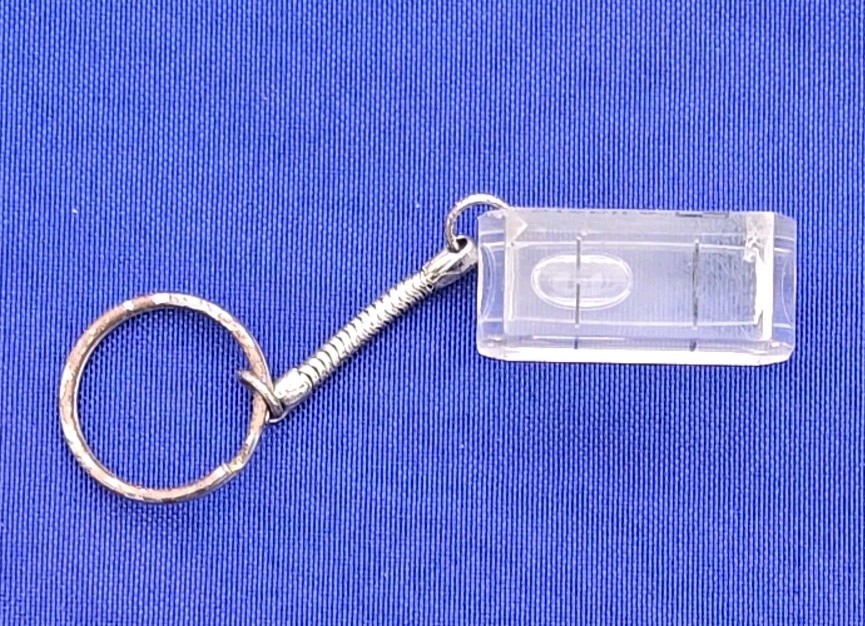 STABILA Keyring Level Key Chain Clear Level Spirit Level