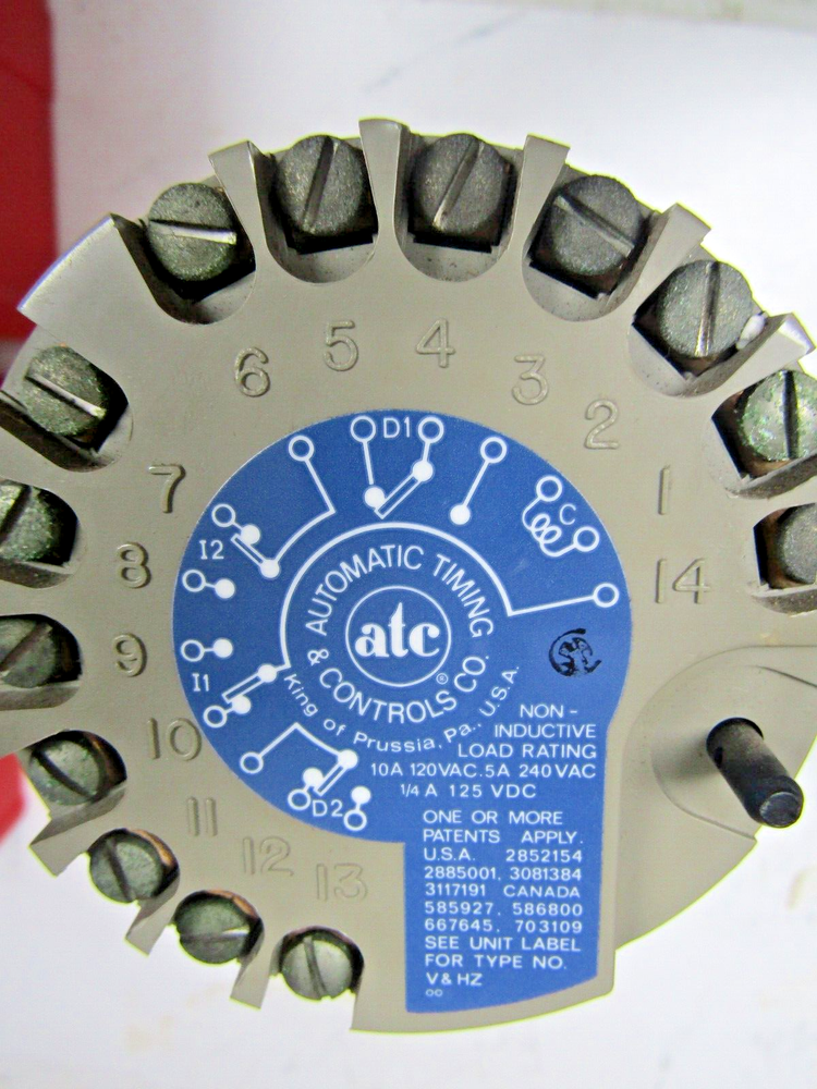 👀 ATC 0-30 MINUTE ELECTROMECHANICAL TIMER 120 VAC 305E016A10PX