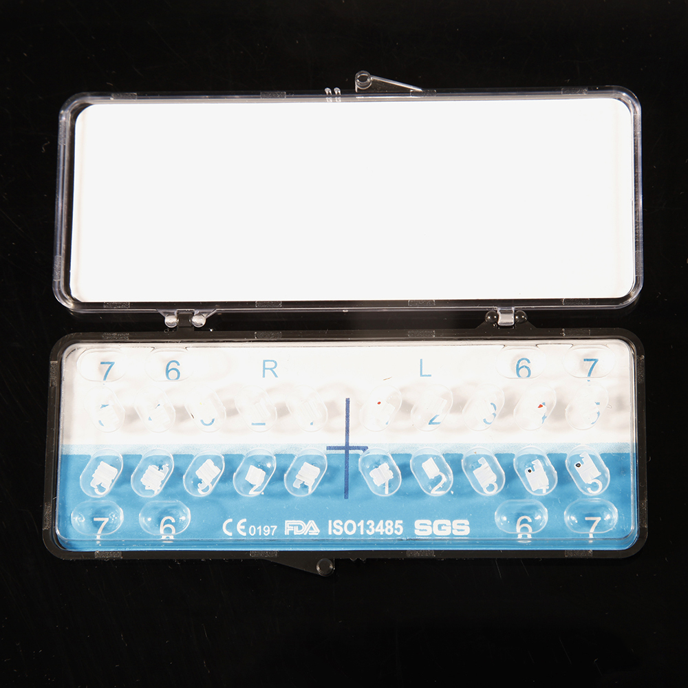20pc Ceramic Braces Bracket 345 with Hook Orthodontic Roth. 022 CE NEW