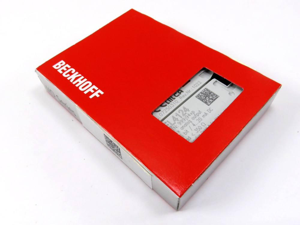 Beckhoff EL4124 EtherCAT Terminal, 4-channel Analog Output