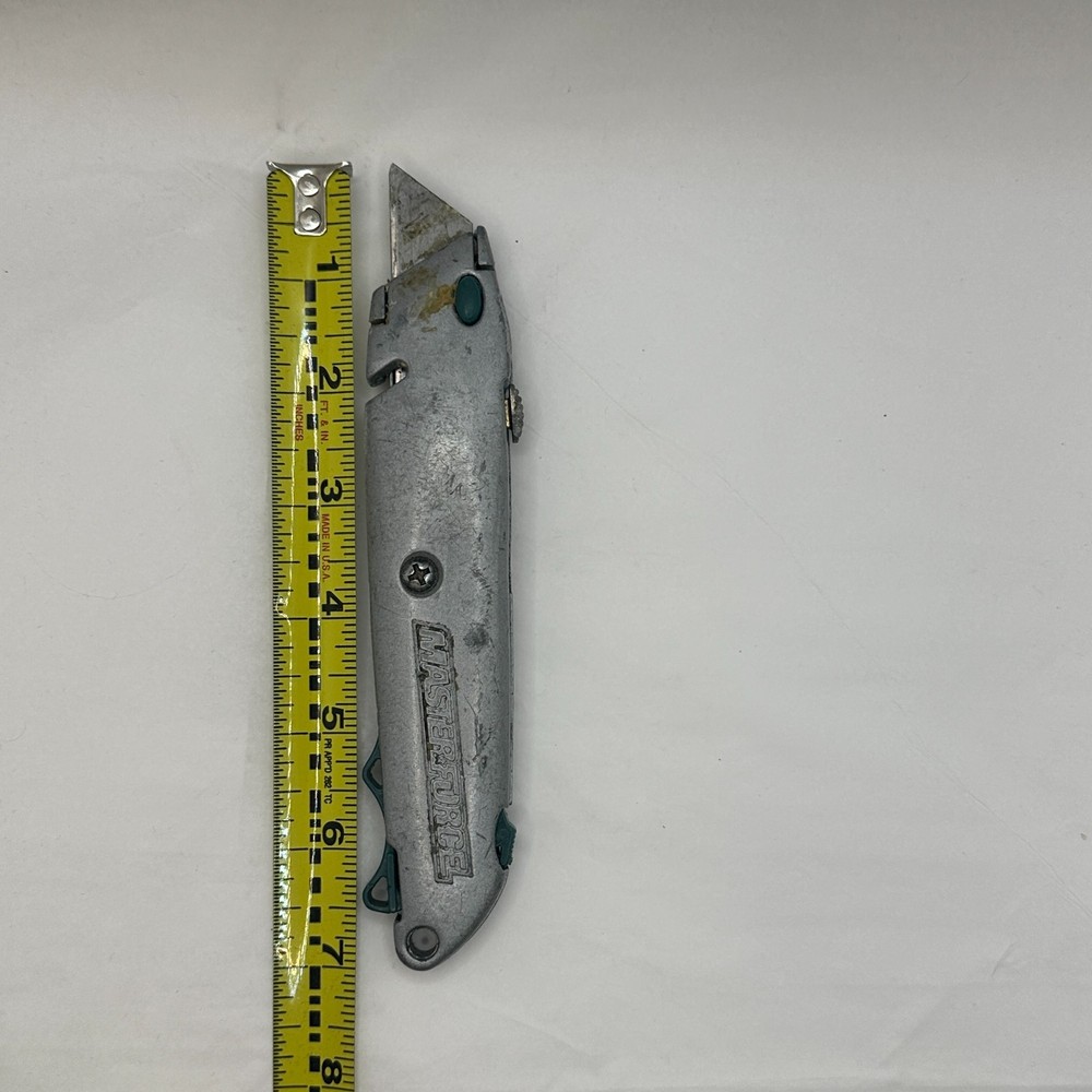 Masterforce Utility Knives Folding Quick Change Retractable