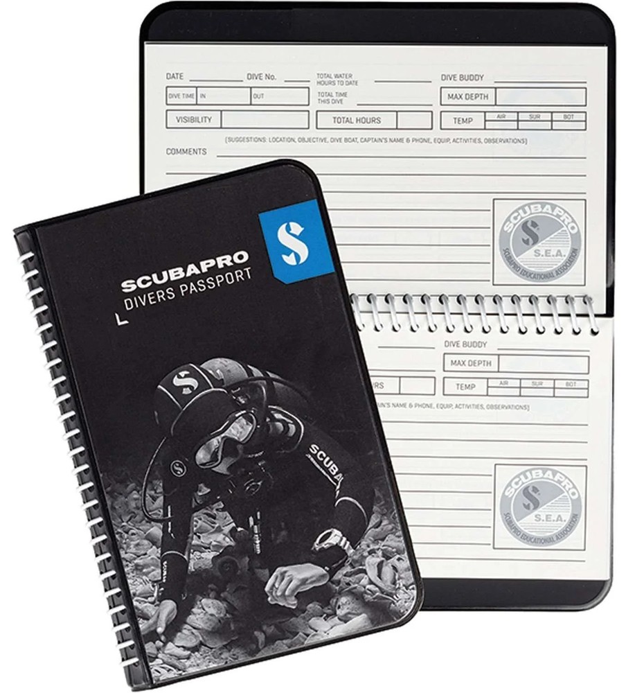 ScubaPro Water Proof Pages Divers Log Book