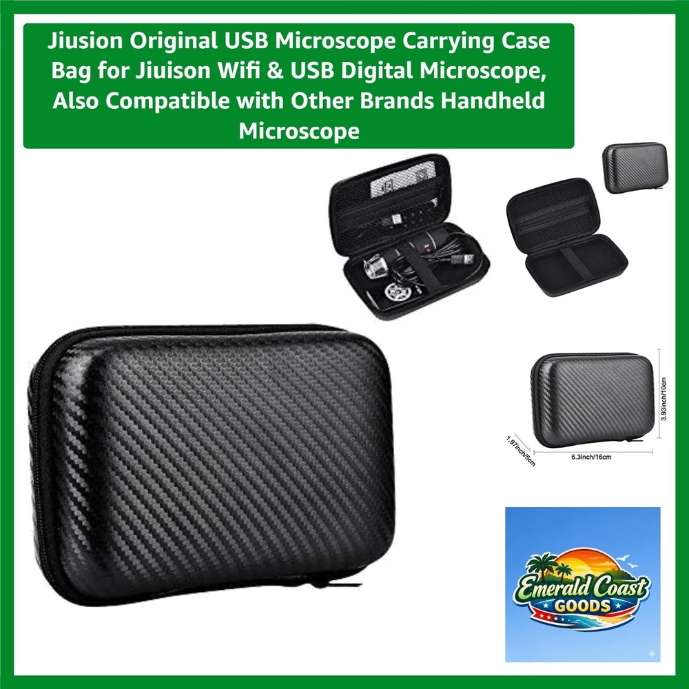 Elegant Waterproof USB Microscope Carrying Case – Compact & Stylish Design