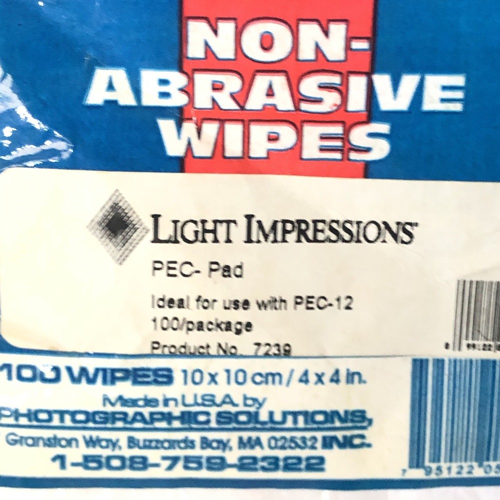 Photographic Solutions Pec Pad 4x4 100 Sheets Open Box