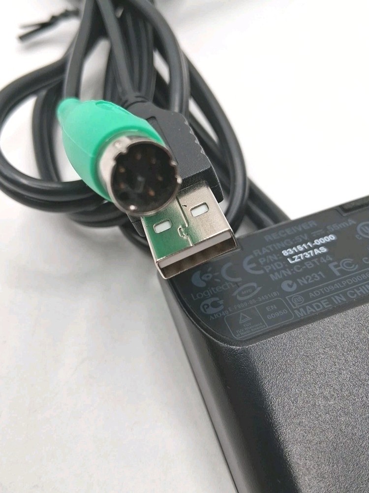 Logitech C-BT44 USB & PS/2 Wireless Mouse & Keyboard Receiver