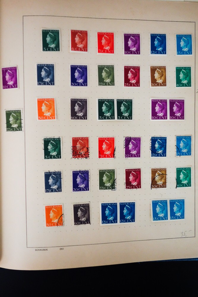 Netherlands Solid Early Stamp Collection