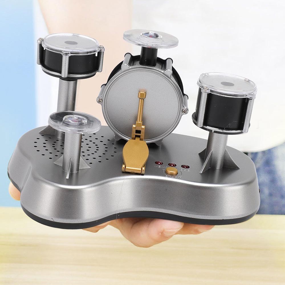 Mini Strong Fun Entertaining Stylish Sleek Attractive Finger-Touch Mini Drum Set