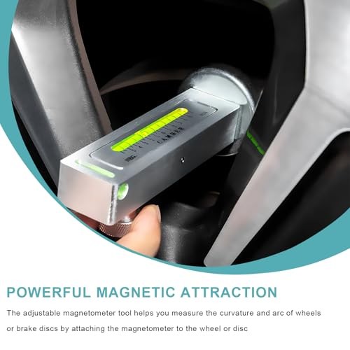 Adjustable Magnetic Gauge Tool, Wheel Camber Castor Strut Alignment Tool with