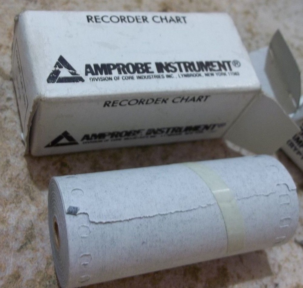 NEW 850A  AMPROBE INSTRUMENT RECRODER CHART PAPER ROLL (BIN61)