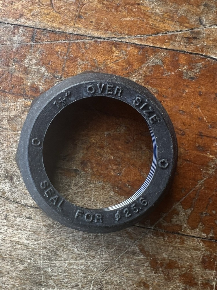 New ~ Origin8 Threaded headset 1 1/8" Lock / Top Nut Black