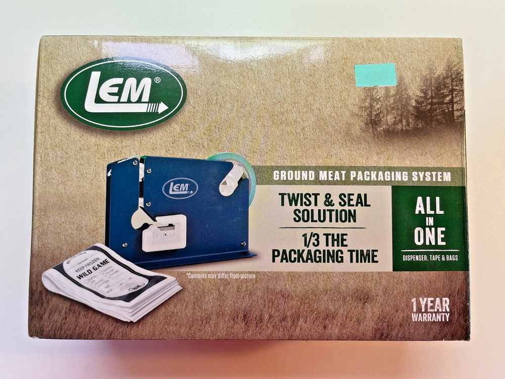 Lem 200 Ground Meat Packaging System * NEW *