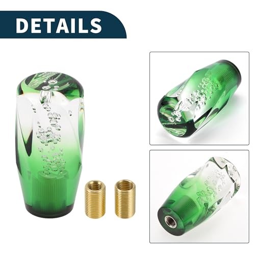 Car Shift Knob | Front Shift Lever Knob Universal for Automatic and 10cm Green