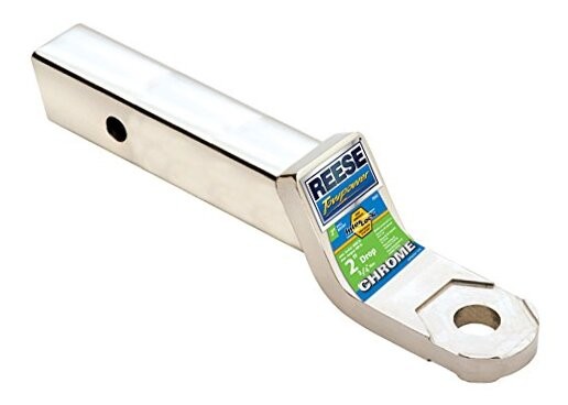Towpower 7034311 2" Drop Chrome Class III Interlock Ball Mount