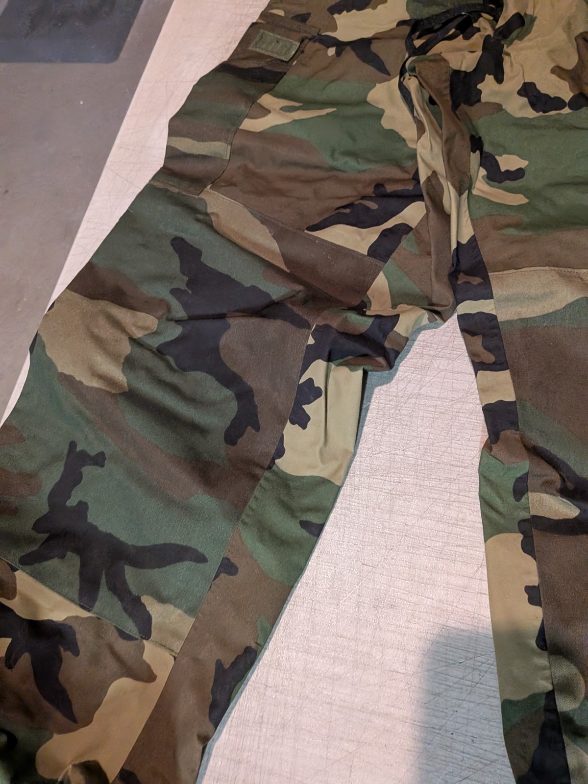 Military Cold/Wet Weather Trouser Woodland BDU Gore-Tex Pants Small/Regular