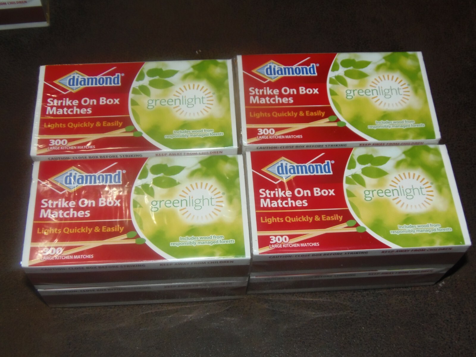 1200   STICK MATCHES, 300 per BOXES,   (2-PO-4)