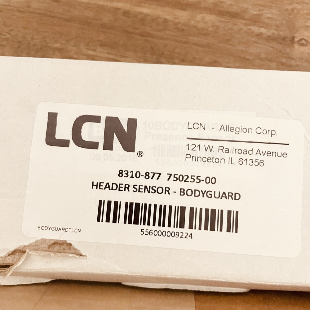 LCN Header Sensor Bodyguard 8310-077, New In Box