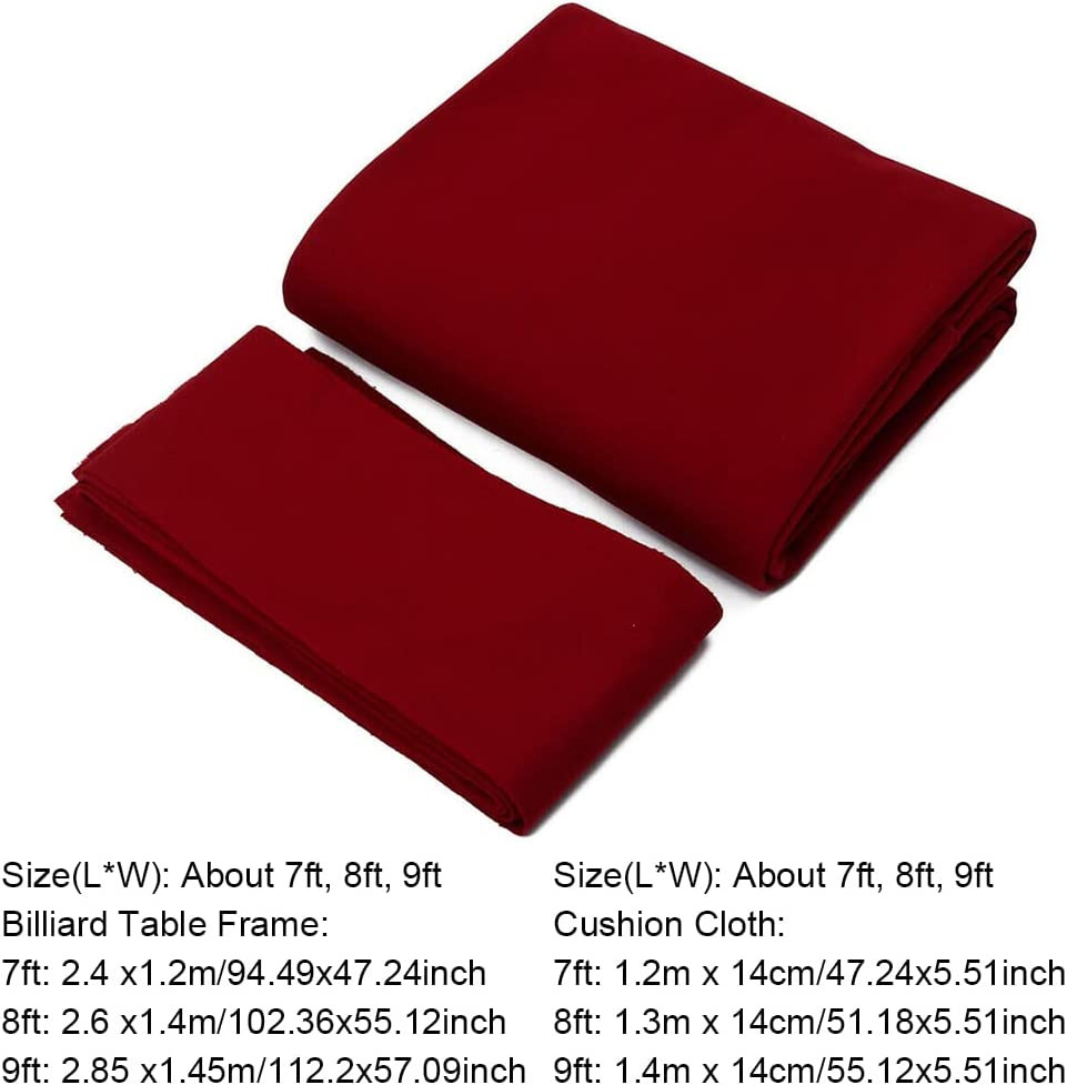 Billiard Cloth Pool Table Felt, Fast Speed Pool Cloth, Table Ball