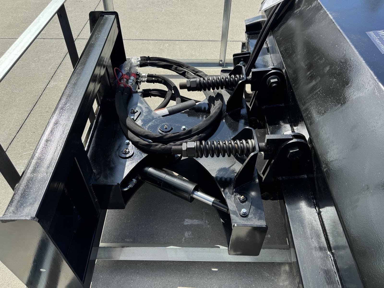 Wolverine Skid Steer Angle Broom Sweeper Heavy Duty Attachment w/Poly Brush