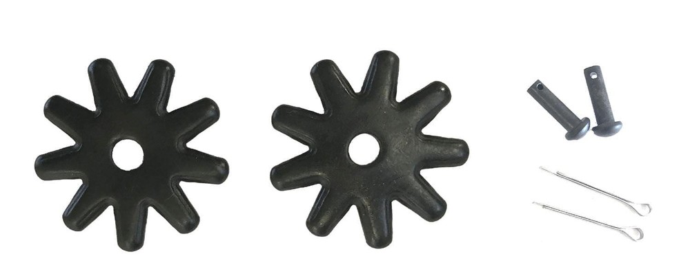 AJ Tack 1" 9 Point Rowel Package