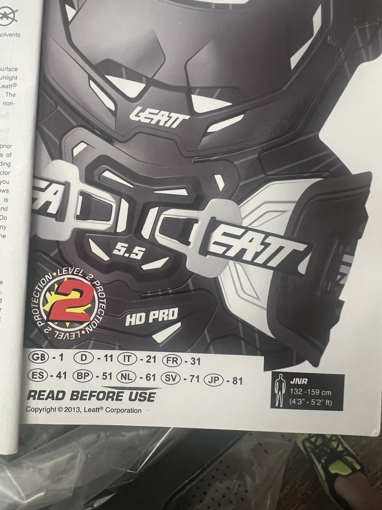 Leatt Chest Protector 5.5 Pro HD Junior