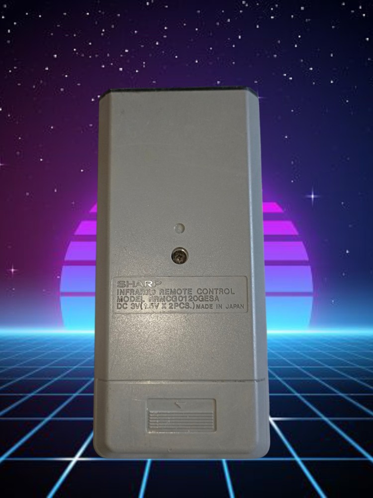 Sharp VCR Remote Control **Works**