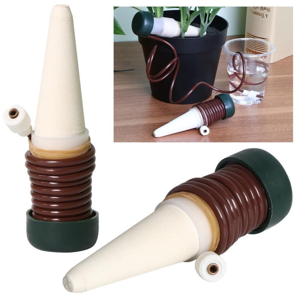 (8-Pack) Automatic Plant Watering System Devices, Slow Release Ceramic Materi...